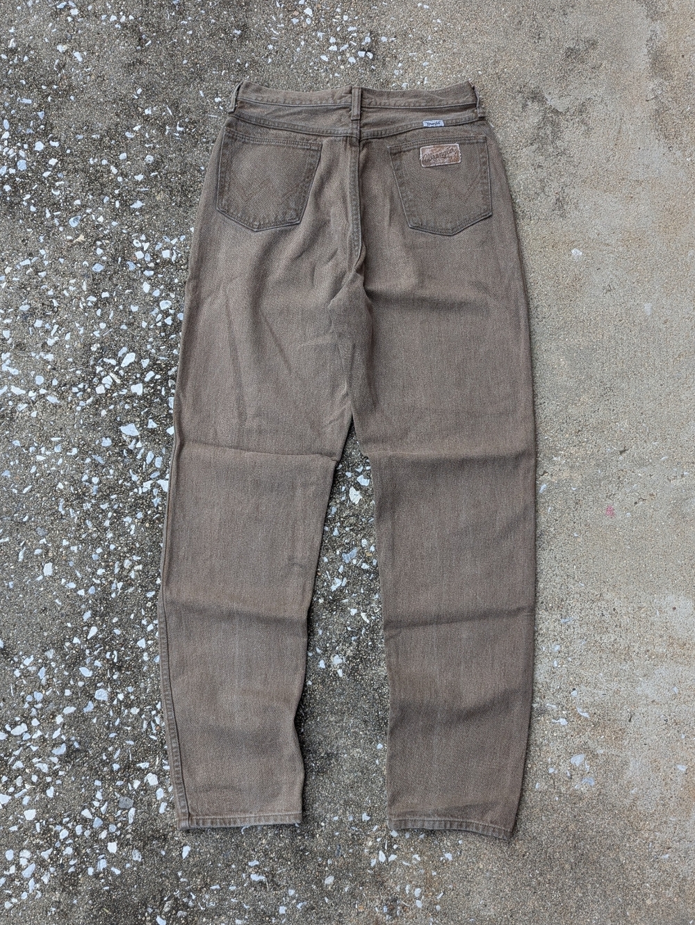 Wrangler High Rise Women's Jeans in Brown